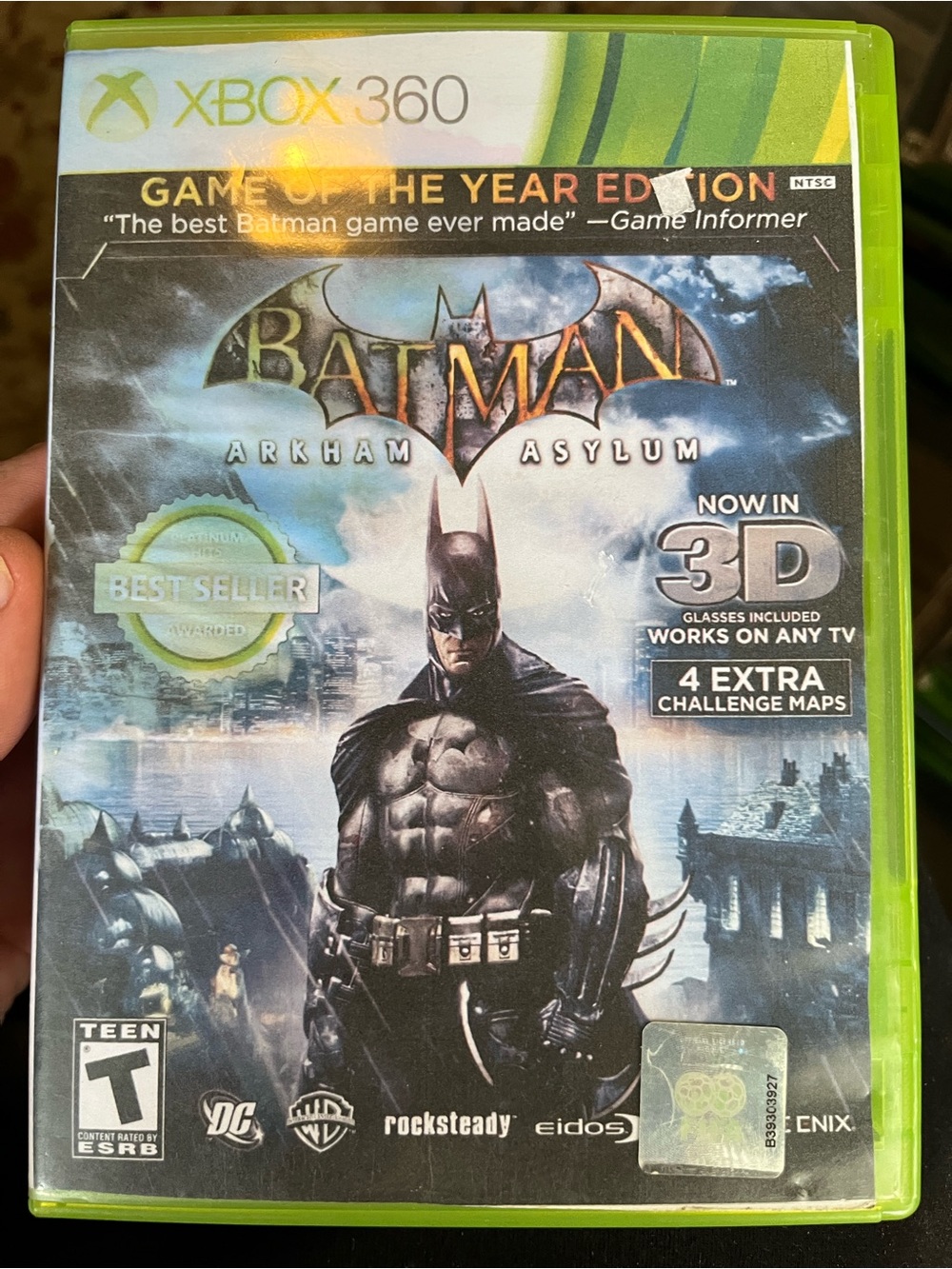 Batman: Arkham Asylum - Game of the Year Edition Xbox 360 Action-Adventure Game
